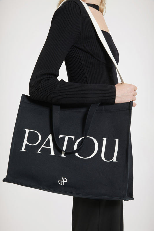 新品レア★PATOU プリントキャンバストート