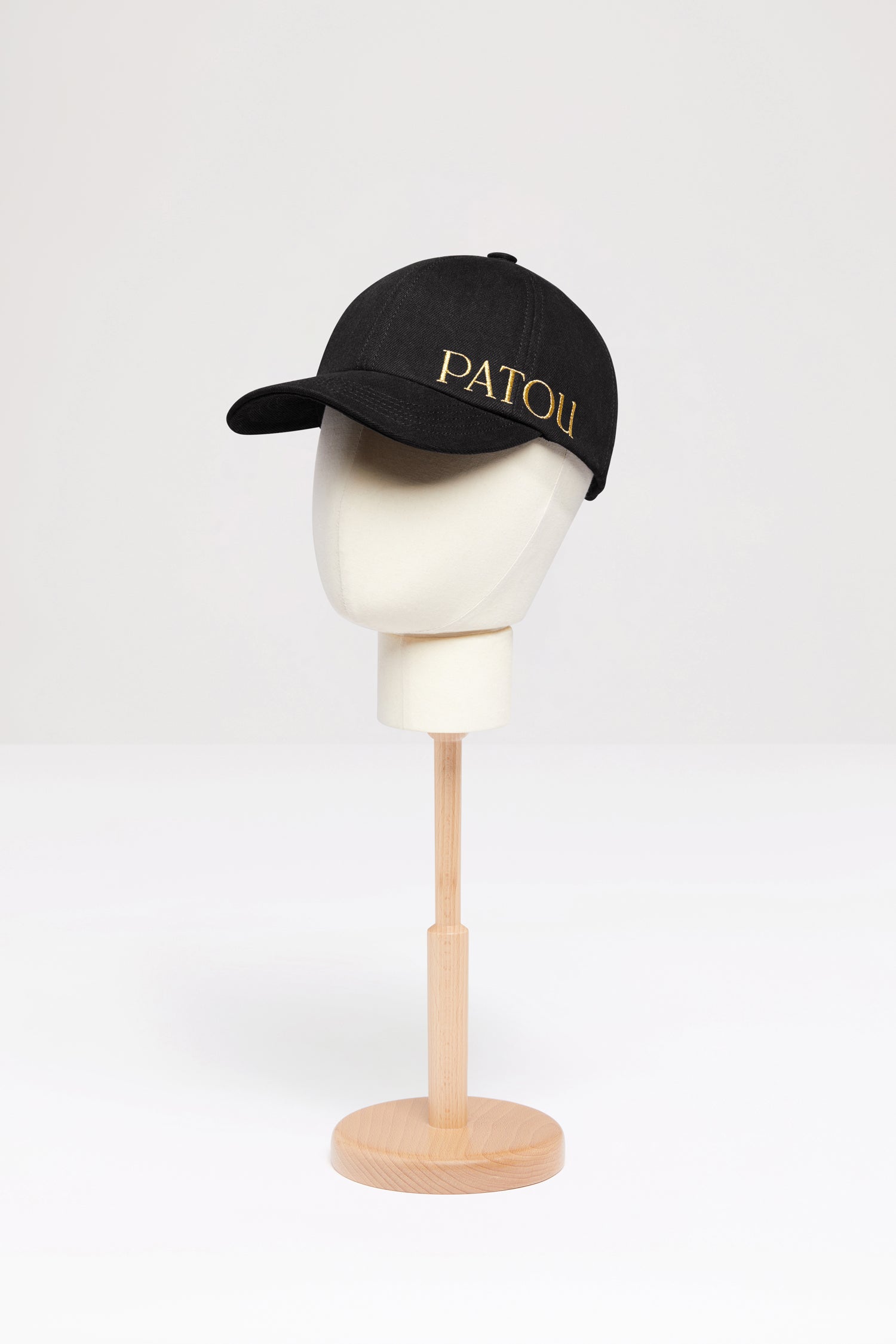 patou オーガニックコットンデニム製 パトゥ キャップ-