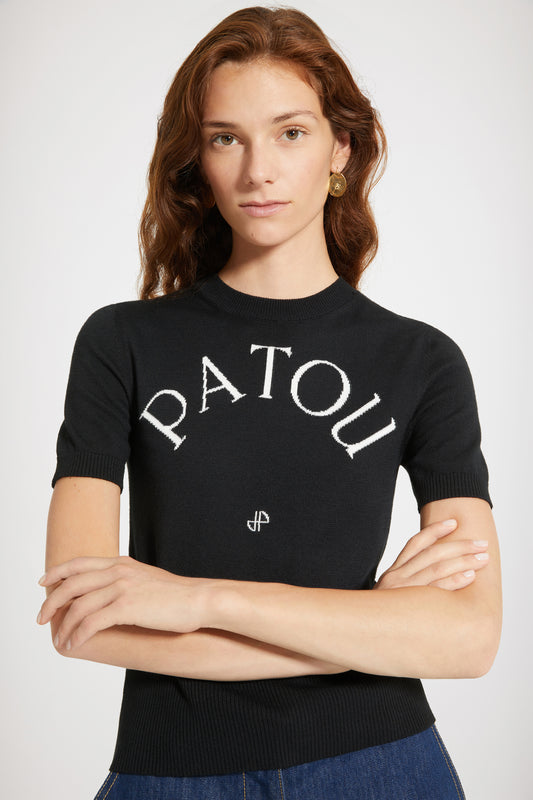 Patou Jacquard Knit Top