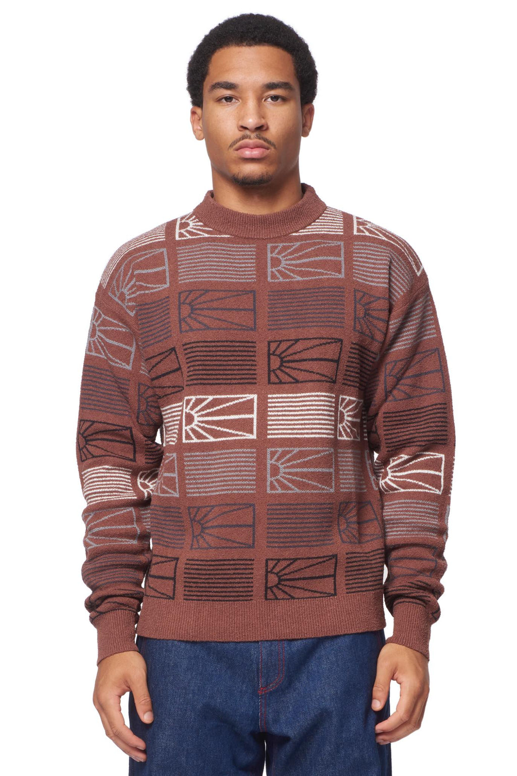 Y/Project 22aw Gradient Heavy Knit smk-koperasi.sch.id