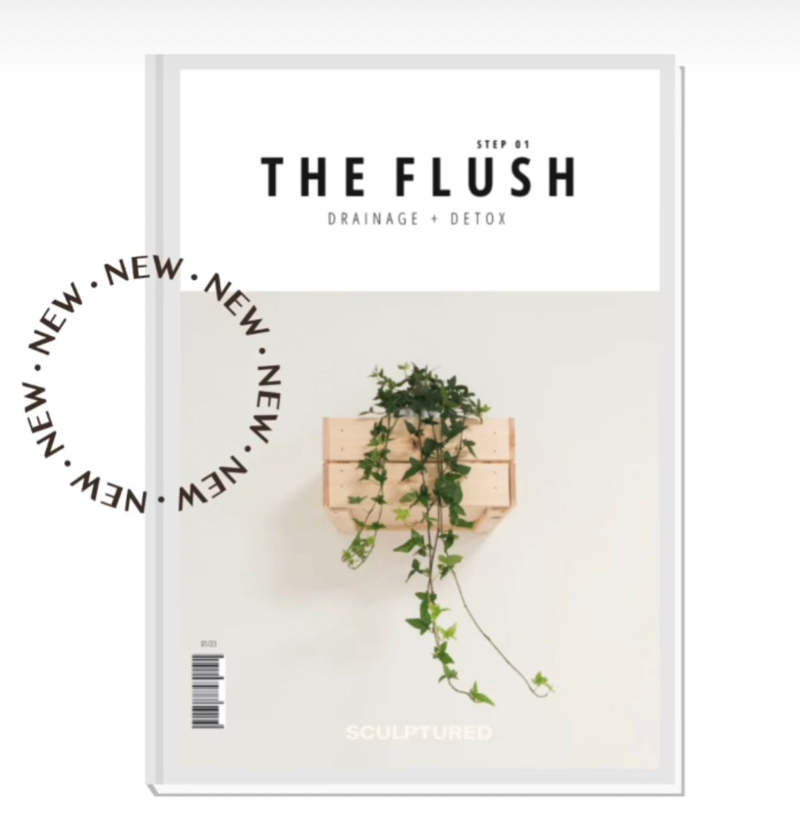the flush-- sculptured