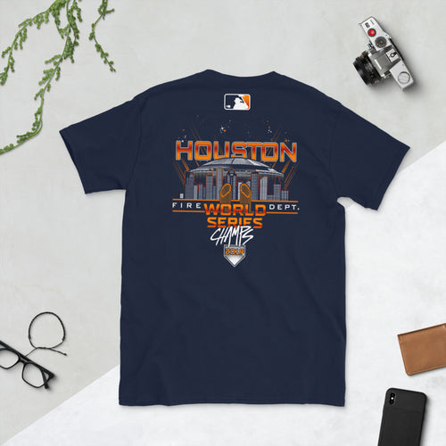 Houston fire department baseball themed Short-Sleeve Unisex T-Shirt