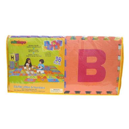 play mat letters & numbers set