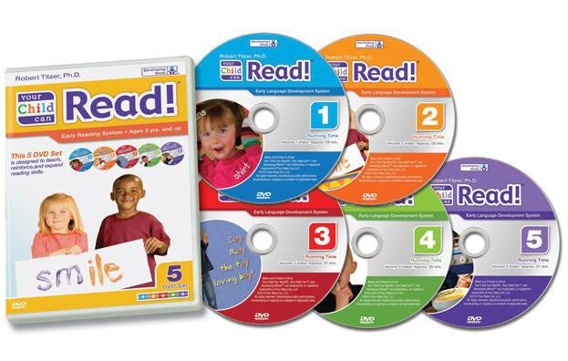 Your Child Can Read 5 Dvd Set Step 2 Family Learning Depot