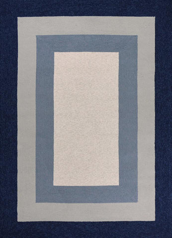 Enhance your home with this enthralling slate/navy high view rug,, which will transform your floors into beautiful pieces of art. Its a glamorous piece, which will certainly breathe some fresh air into the ambiance of your home and get rid of monotony and uniformity. This rug is a high quality piece made in China, which is hand-hooked of UV-treated Polypropylene for indoors and outdoors, with no backing. Its one of a kind pallet will give an appealing modern feel to the look and feel of your home. As for measurements, they are 1/2" for height, 36" for width, and 60" for depth. To care for it, vacuum it regularly and spot clean any stains. Its also recommended that you have it professionally cleaned occasionally. If you want a beautiful and useful rug that can fit in well with any interior, this is the one for you.
