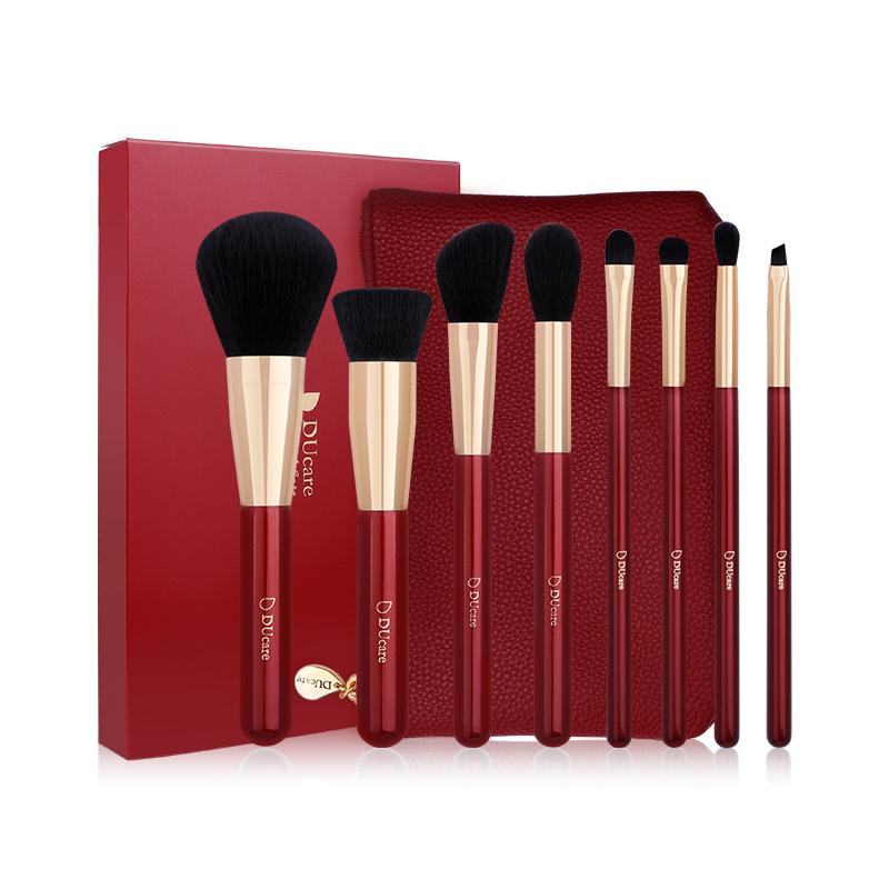 8in1 Face \u0026 Eye Makeup Brushes Set Travel Kit (Exclusive) – DUcare EU