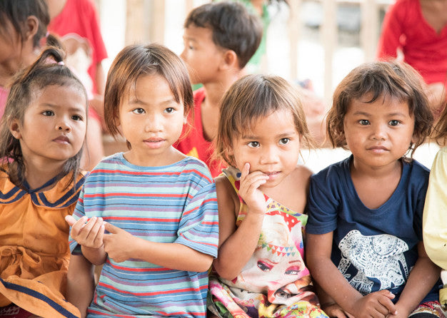 Cambodian Children in the Slums