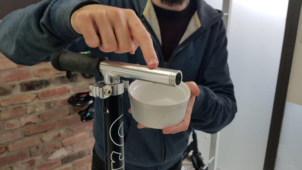 Replacing the Micro Scooter Rubber Grips