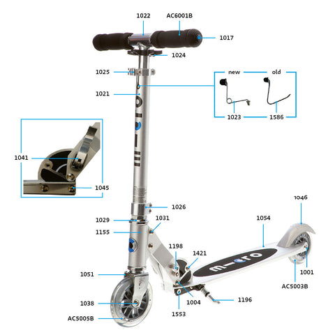 Micro Sprite Scooter Spare Parts – Scooters