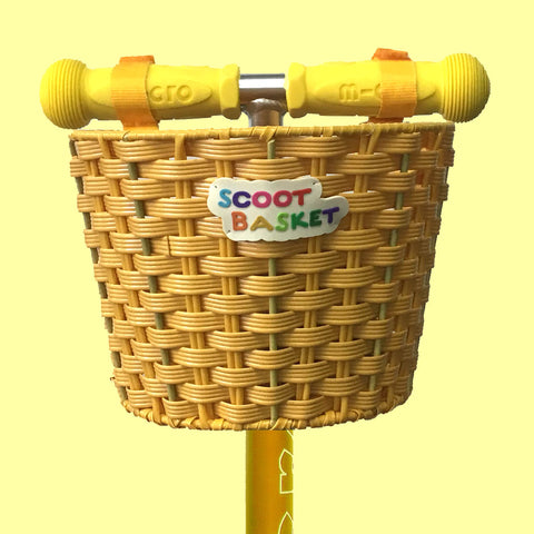 micro scooter bike basket for kids and toddlers