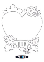 Mother's day colour in card 2