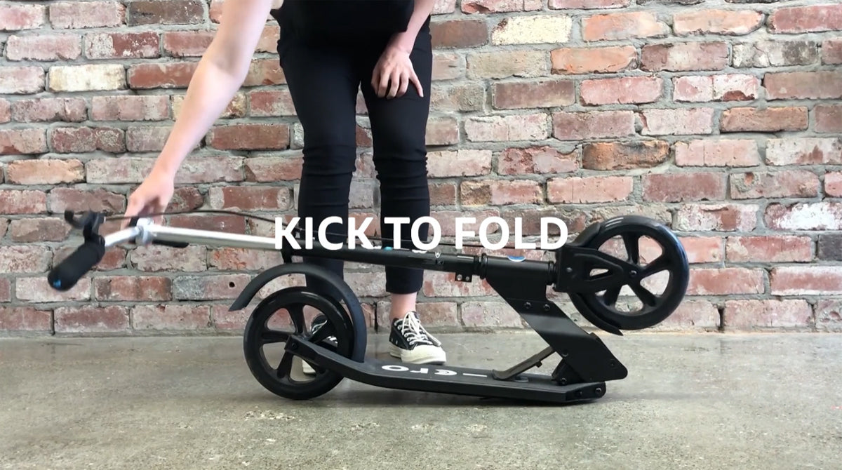 Micro Downtown Adult Scooter - Kick to fold