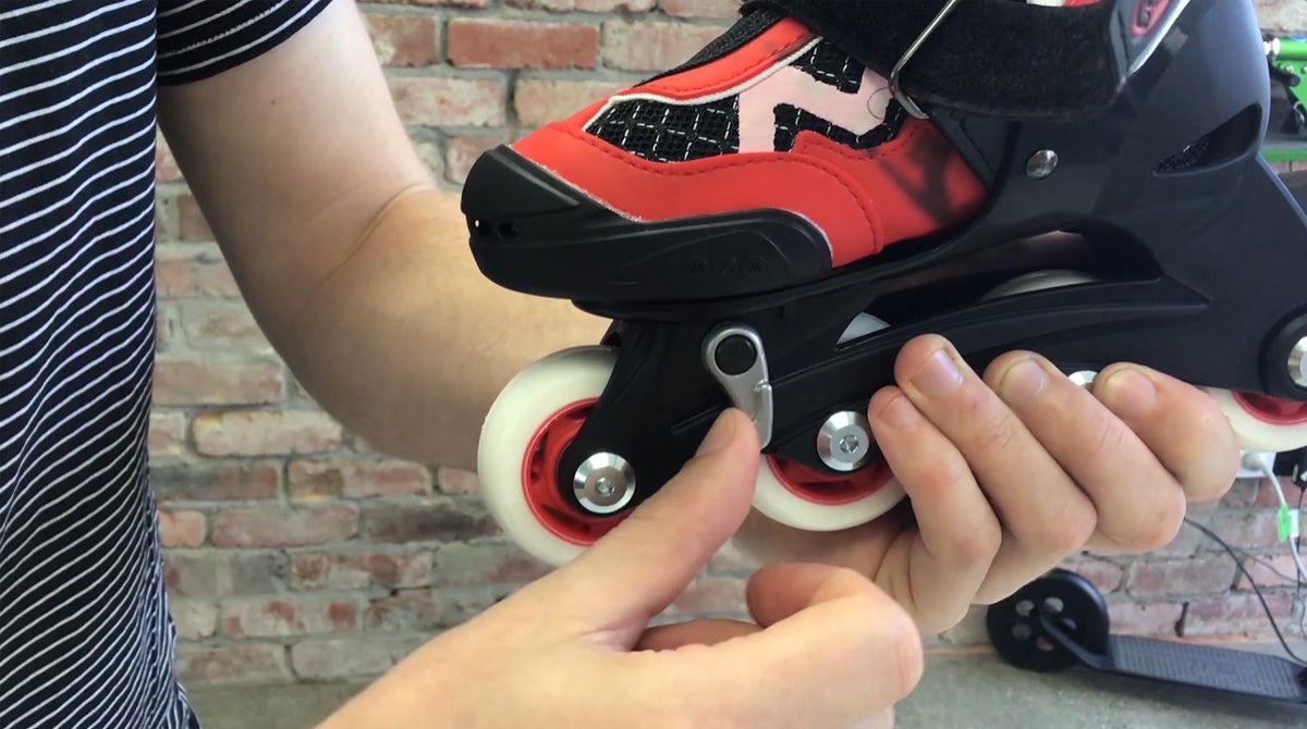 How to adjust Micro Majority Skate size - step 4