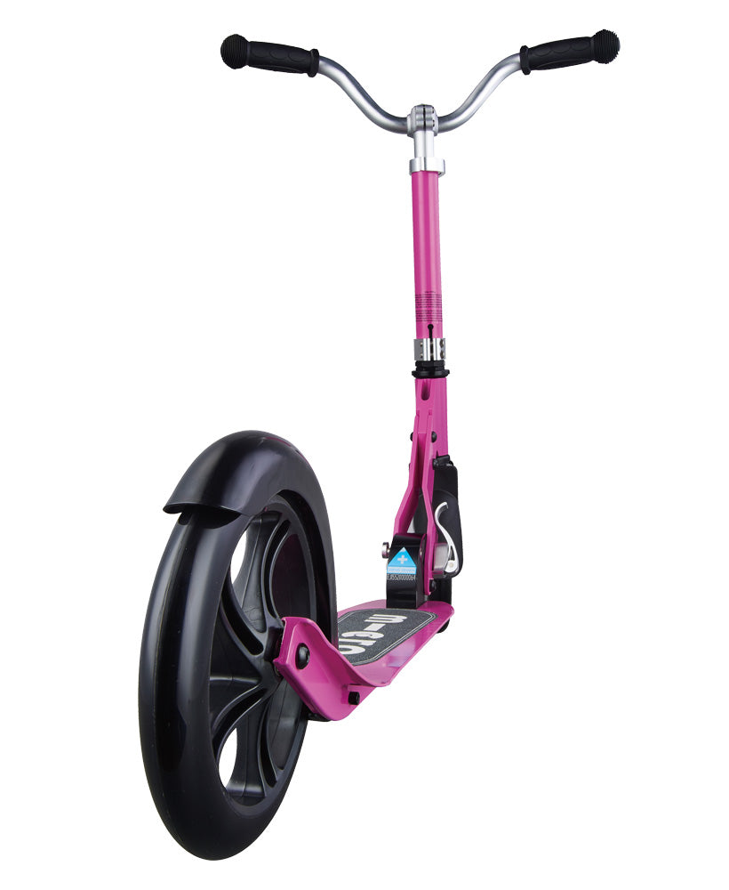 micro cruiser big wheel scooter pink