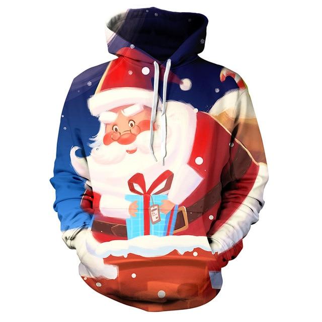 christmas pullover hoodie