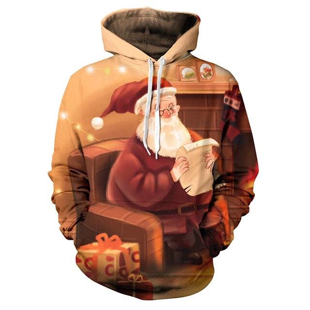 christmas pullover hoodie