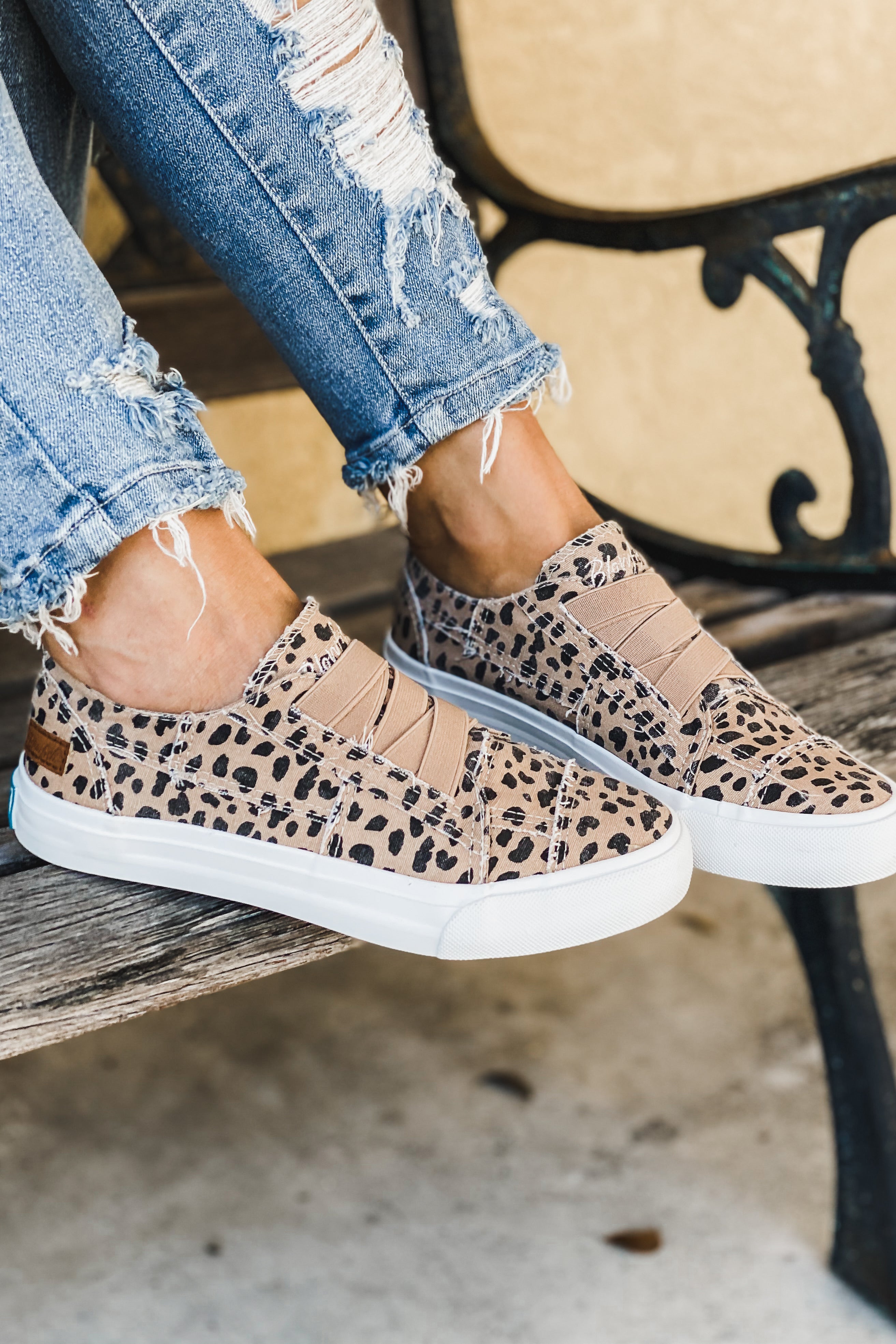 blowfish cheetah sneakers