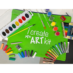 Kids Art Box Materials Pack D – I Create Art