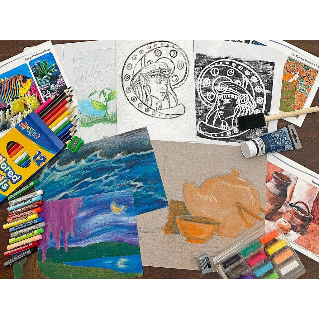 Art Supplies and Art Materials. Kids Art Box – i Create Art Kit