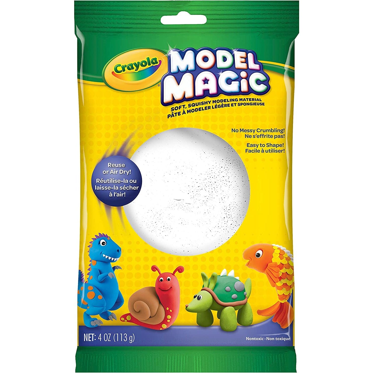 Crayola Model Magic, White - 4 oz