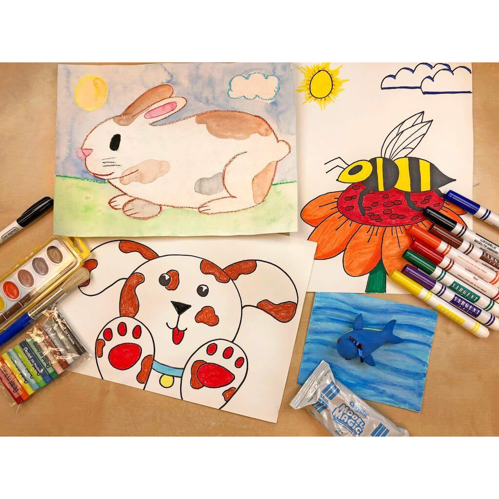 Kids Art Box Materials Pack C – I Create Art