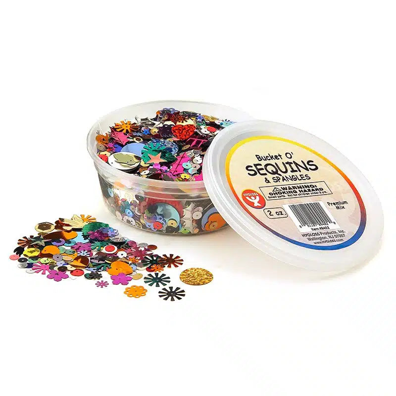 Charles Leonard Glittering Sequins W Spangles 4oz