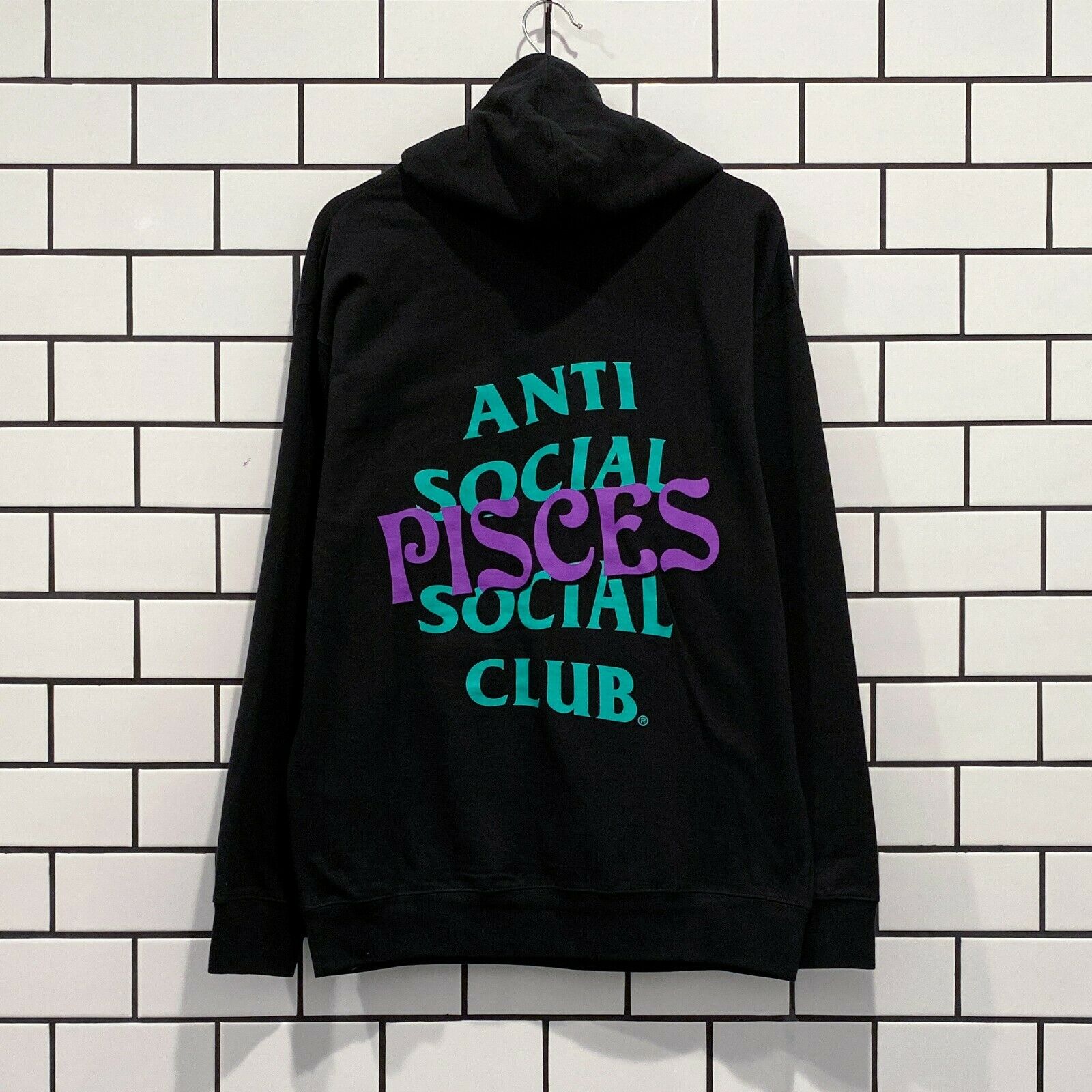 ANTI SOCIAL SOCIAL CLUB ASSC X MOONEYES GLITTER CROSSFIRE HOODIE