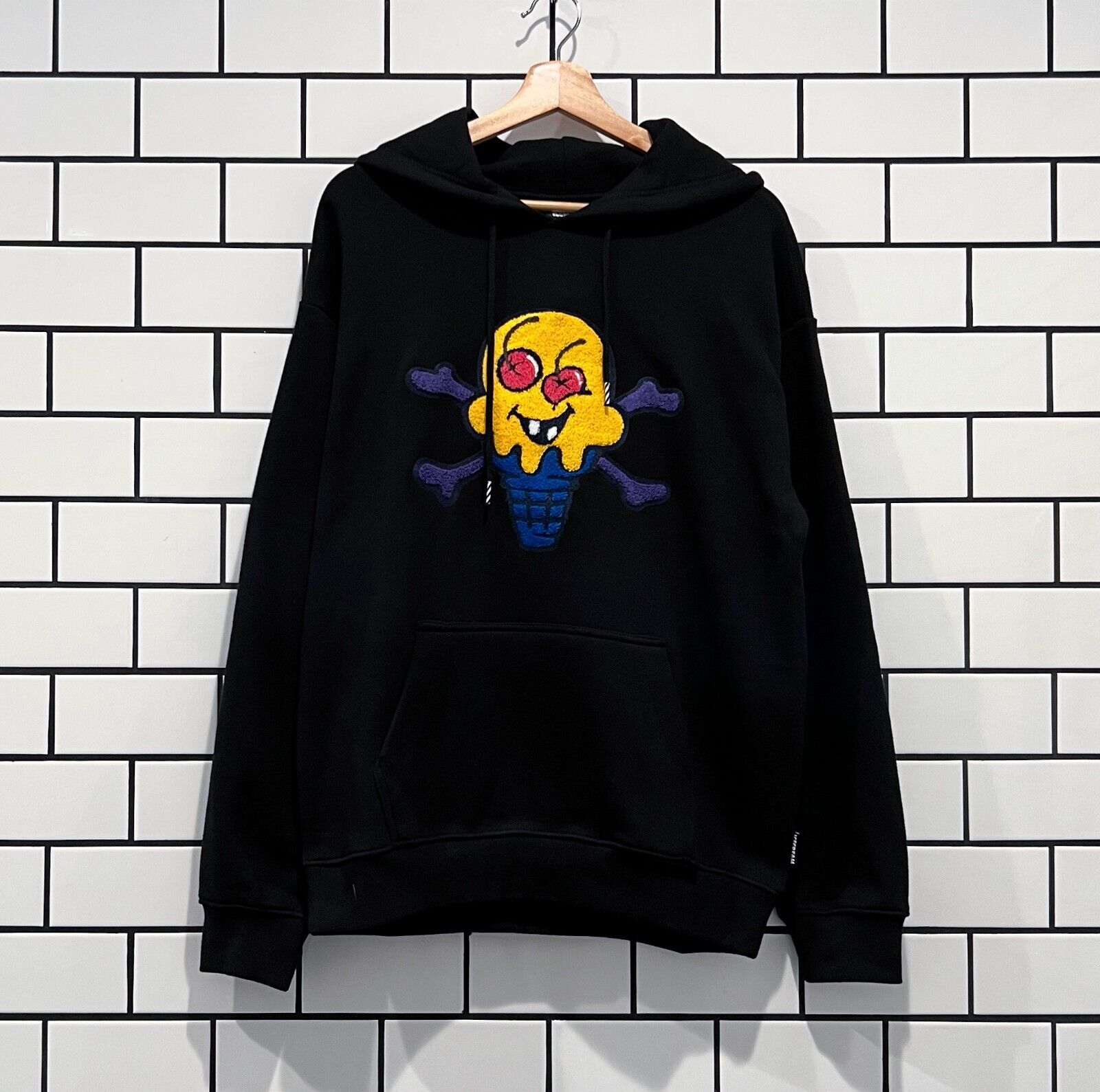 ICECREAM RUNAWAY HOODIE BLACK BILLIONAIRE BOYS CLUB BBC ICE CREAM