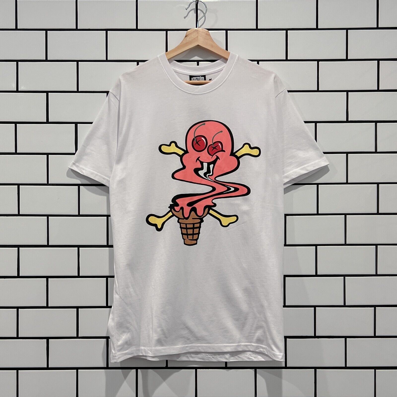 ICE CREAM BBC ICECREAM STATIC AGE SS TEE LIGHT HEATHER GREY | archive