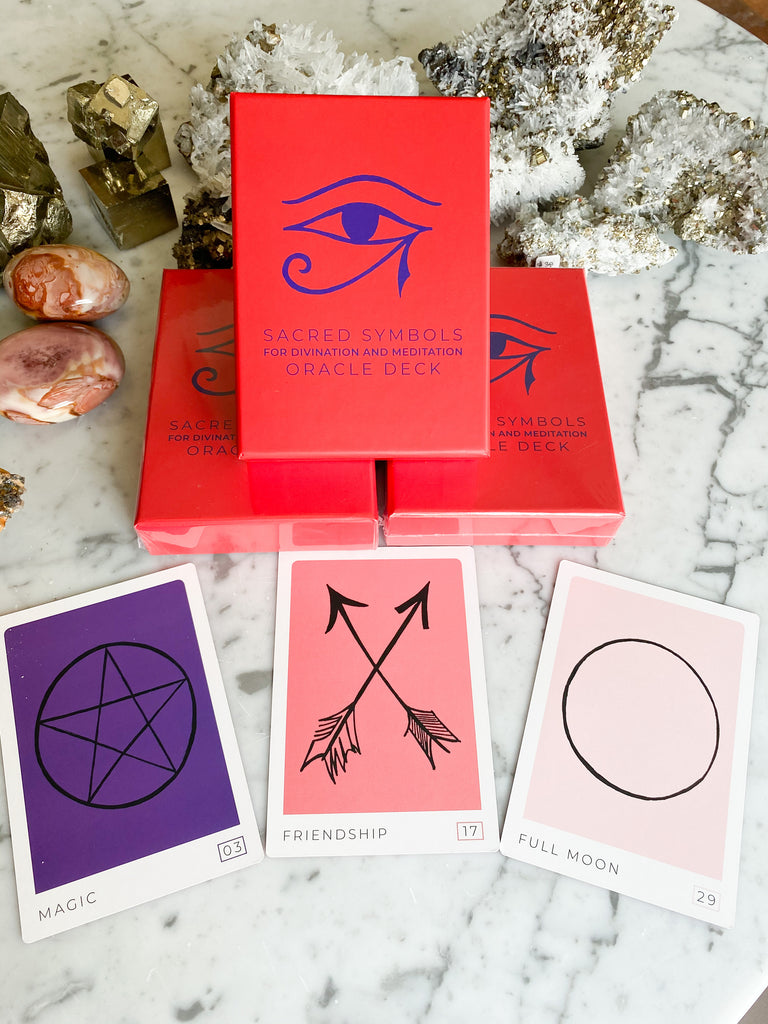 Sacred Symbols Oracle deck The Auric Fields