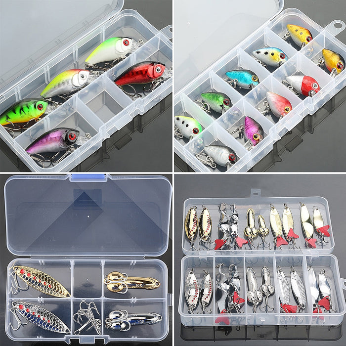 plastic fishing lure boxes