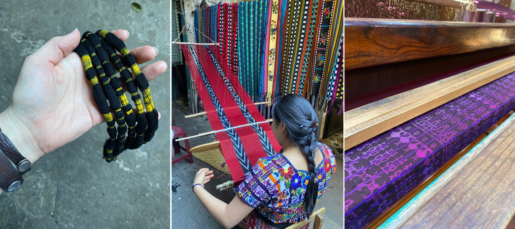 jaspe (ikat) weaving in Santiago Atitlan Guatemala - 13batz