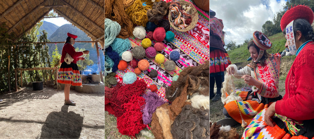 spinning-wool-yarn-cusco-peru