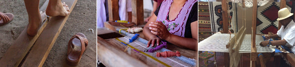 weaving in oaxaca