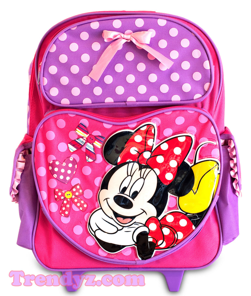 minnie mouse school backpack