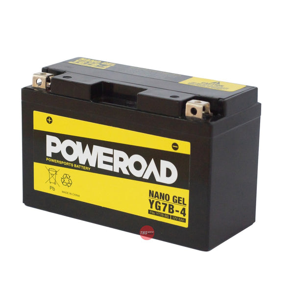 Batterie moto YG12AL-A2 Gel POWEROAD 12v 12ah