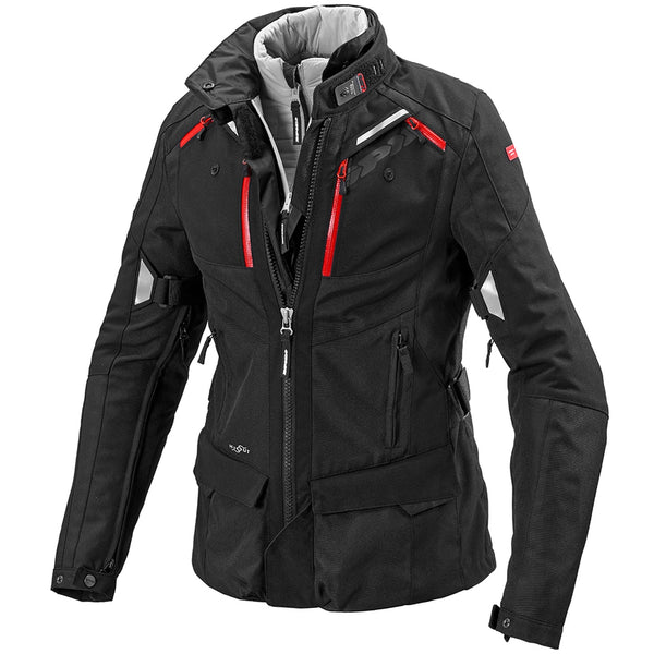 SPIDI Spidi 4 Season Jacket Large Black White Red Size THS Moto NZ