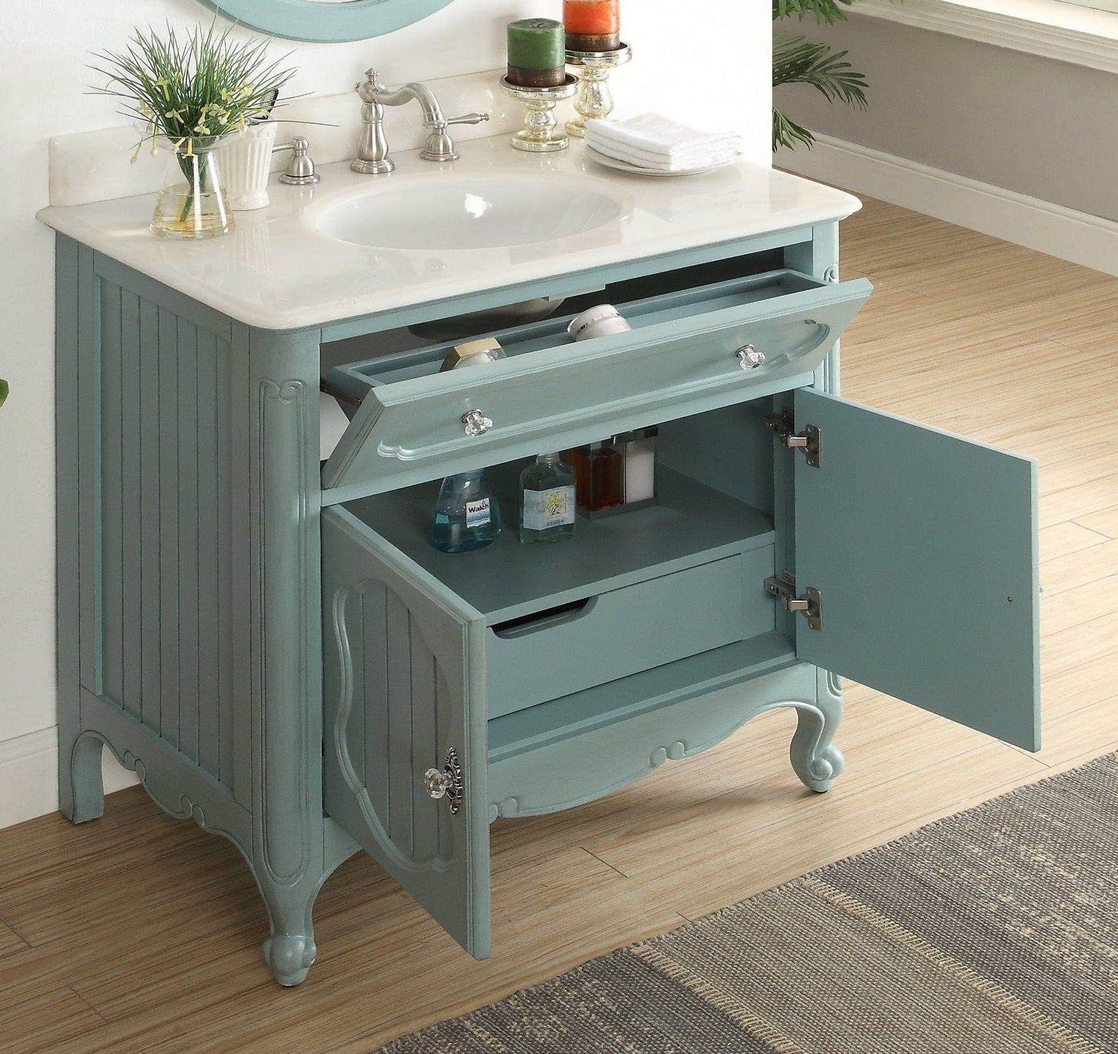 34” Knoxville Bathroom Sink Vanity Benton Collection Model GD1533BU