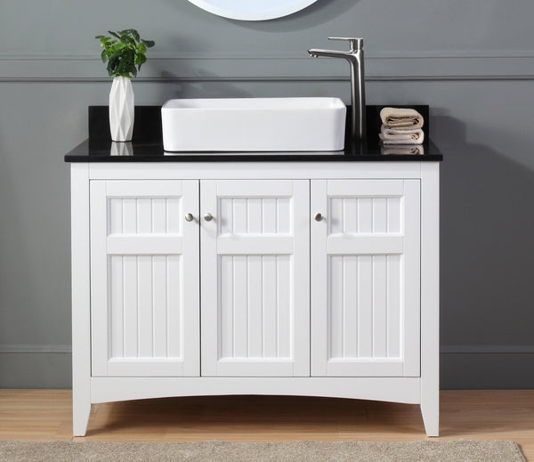 Stufurhome Clarkson Grey 24.25 Inch Corner Bathroom Vanity with