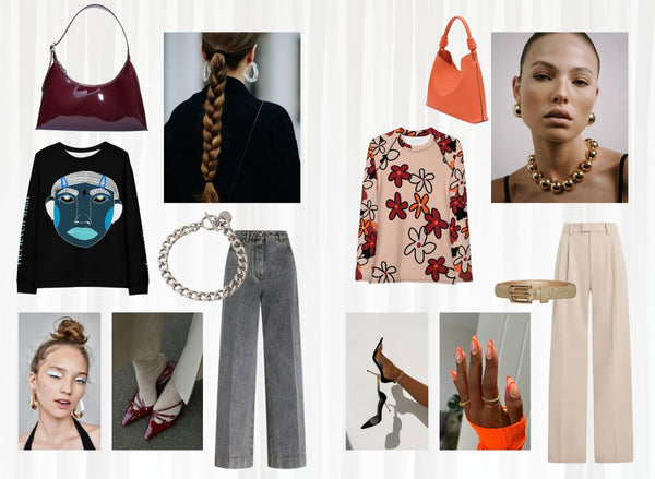 style moodboard - winter outfits met grijs en beige