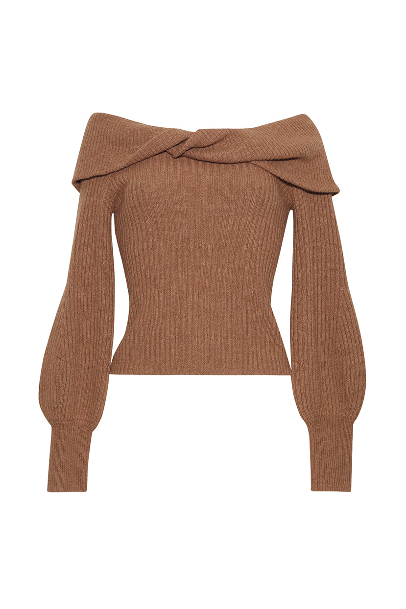 Cara Cara New York Salma Top In Beige