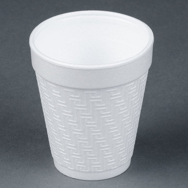 Dart 16J16 CPC 16 oz Tall Foam Cup - White Case of 1000