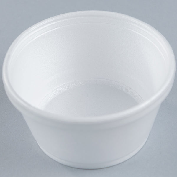 Dart 16J16 CPC 16 oz Tall Foam Cup - White Case of 1000