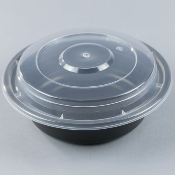 Plastic Deli Containers with Lid, 16 oz, Clear, Plastic, 240/Carton -  mastersupplyonline