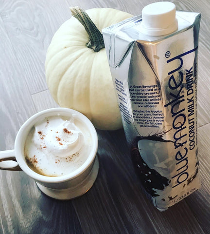 Blue Monkey Coconut Milk Pumpkin Spice Latte