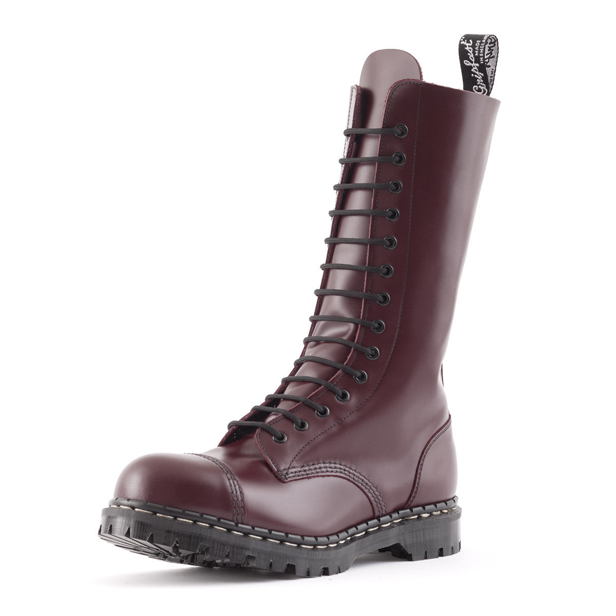 oxblood riding boots