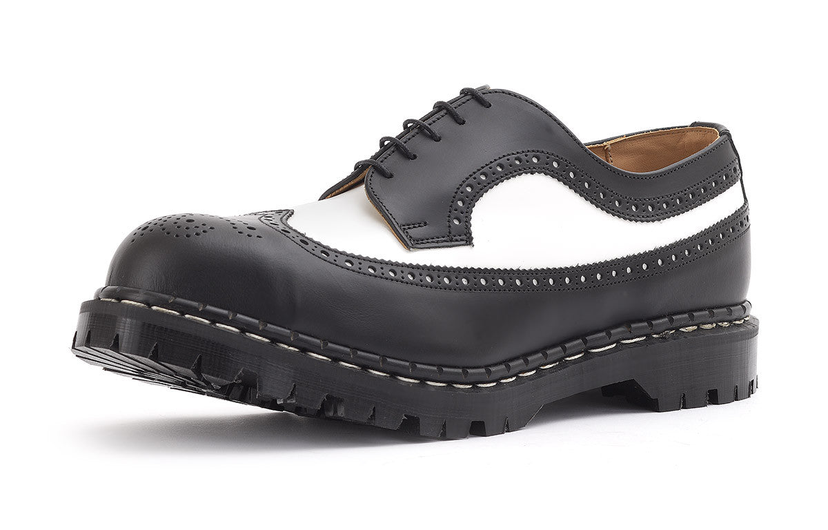 steel toe brogues