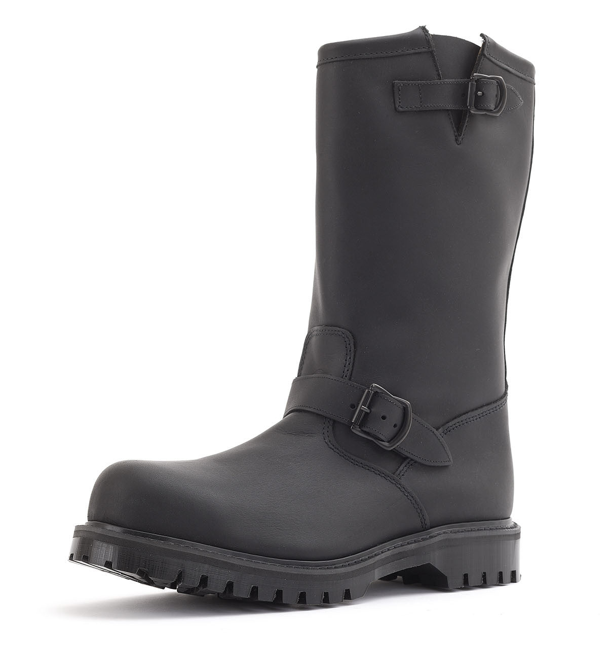 mens black engineer boots