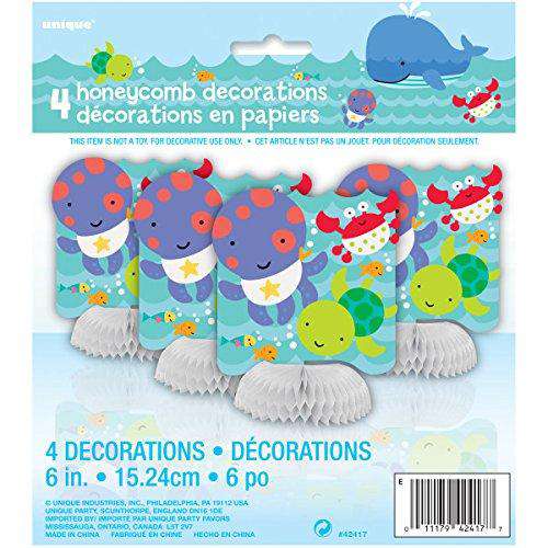 47 Best Images Sea Creature Decorations - Giuffi 24 Gold Glitter Under the Sea Themed Cupcake ...