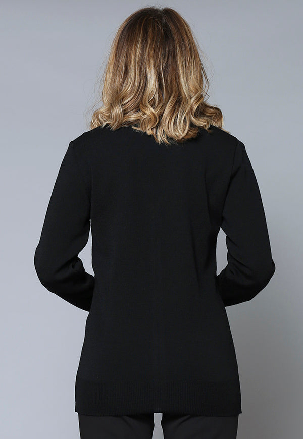 RMVNCLF Female V-Neck Longline Cardigan – Fashion Uniforms